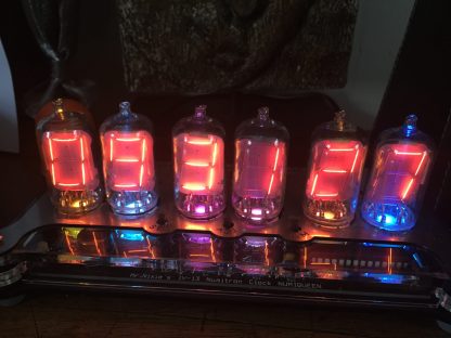 IV-13 Numitron Tube Clock very unique and beautiful (Not Nixie Tube but Orange also :-) - Image 4