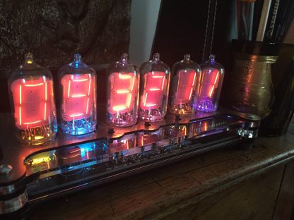 IV-13 Numitron Tube Clock very unique and beautiful (Not Nixie Tube but Orange also :-) - Image 3