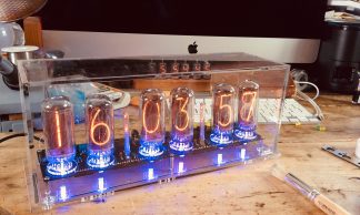 Museum quality big nixie clock